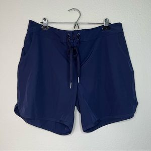 Nautica Womens Blue Shorts Size XL
